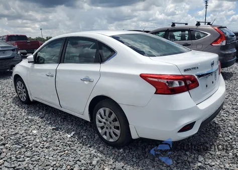 2019 Nissan Sentra S z USA, uszkodzony, nr VIN 3N1AB7AP6KY250454